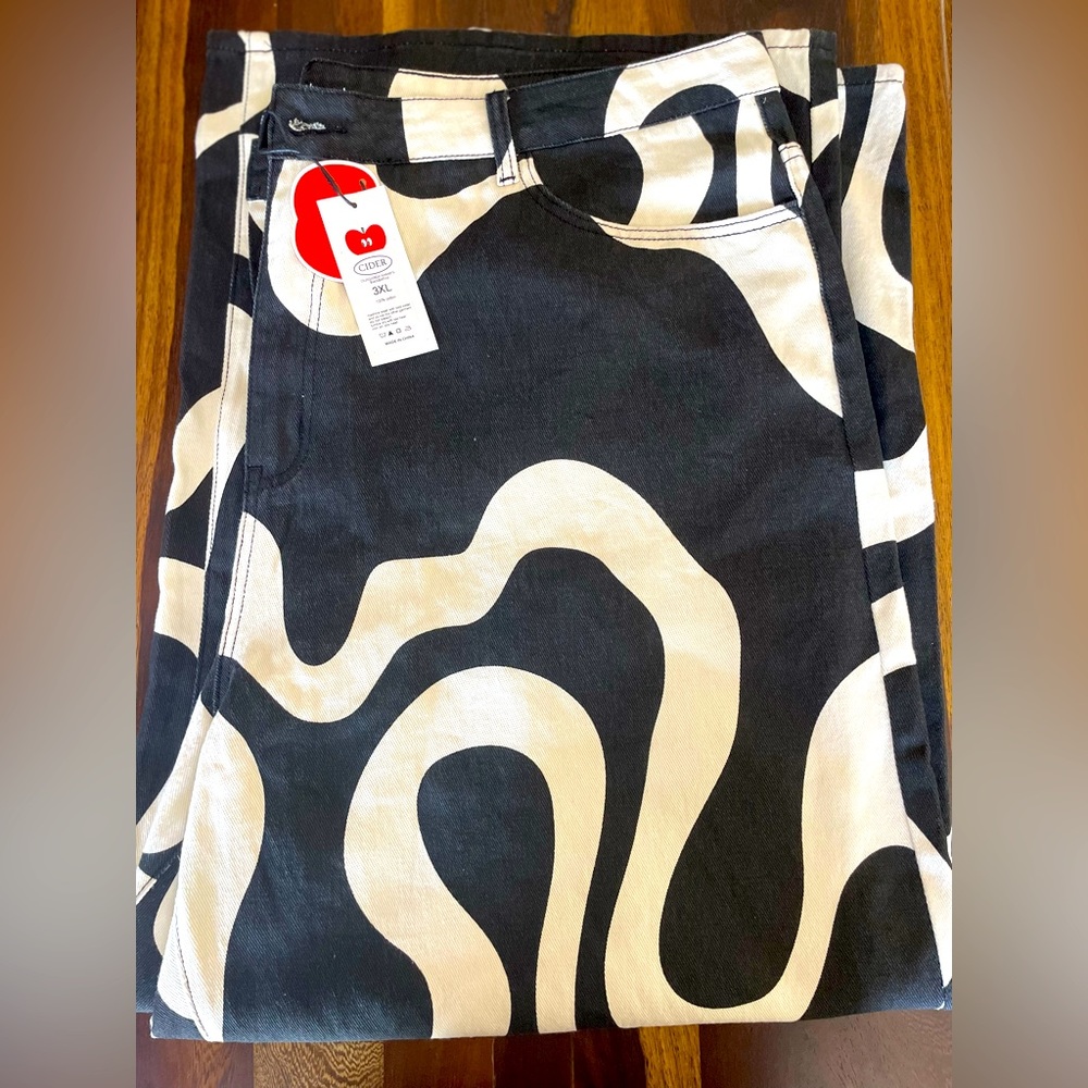 Groovy 3XL Wide Leg Jeans NWT